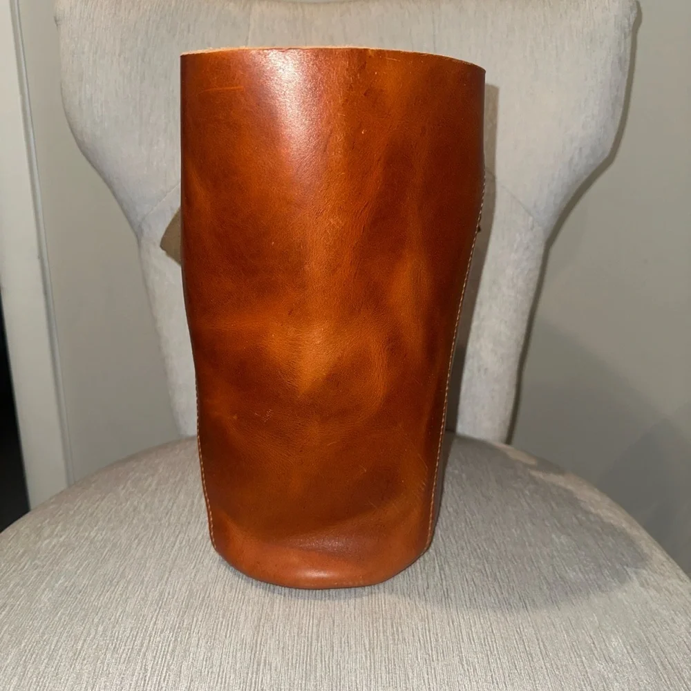 🐑🐑 Lamb Leather Goods English Tan Derby large Shopper 🐑🐑 - Picture 5 of 9